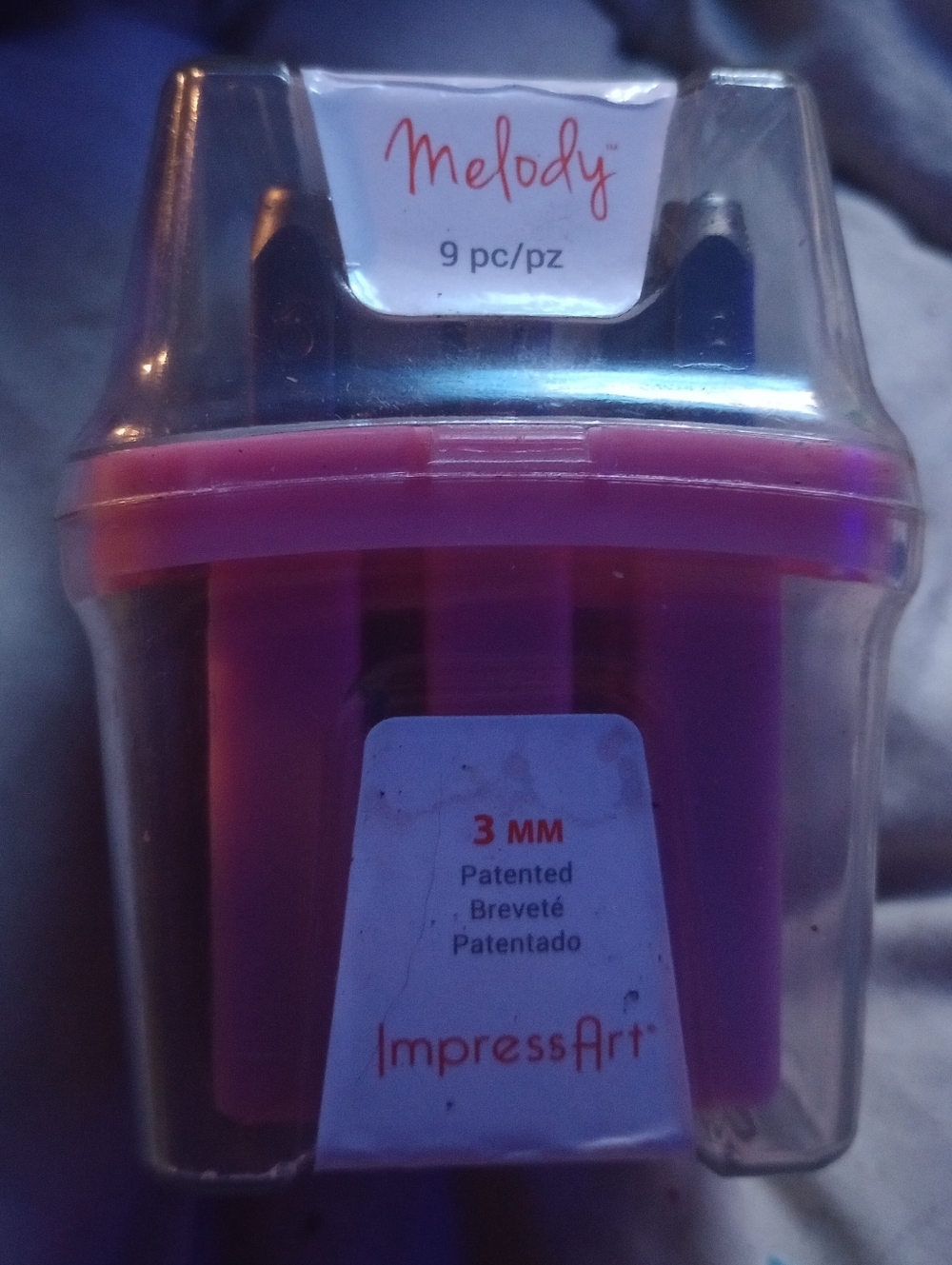 imPRESS ImpressArt Melody Metal Stamping Set - Purple